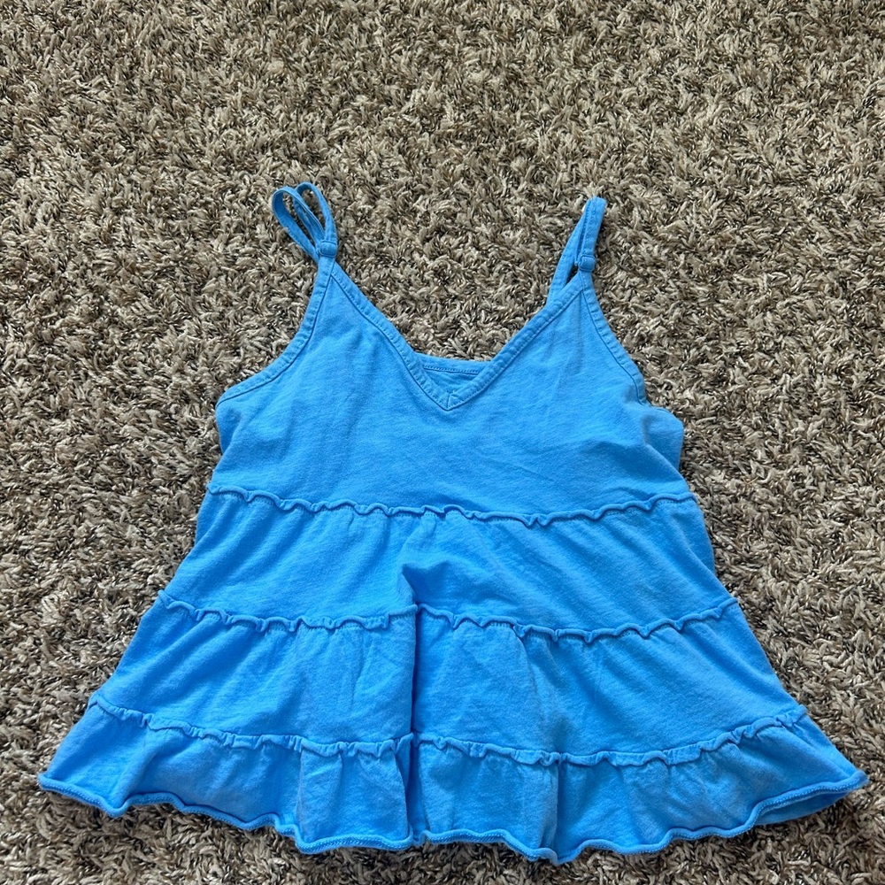 American Eagle Light Blue Tank Top